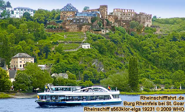 Partyschiff der Rheinschifffahrt zwischen Koblenz, Boppard, Loreley, Bingen, Rdesheim, Wiesbaden, Mainz.